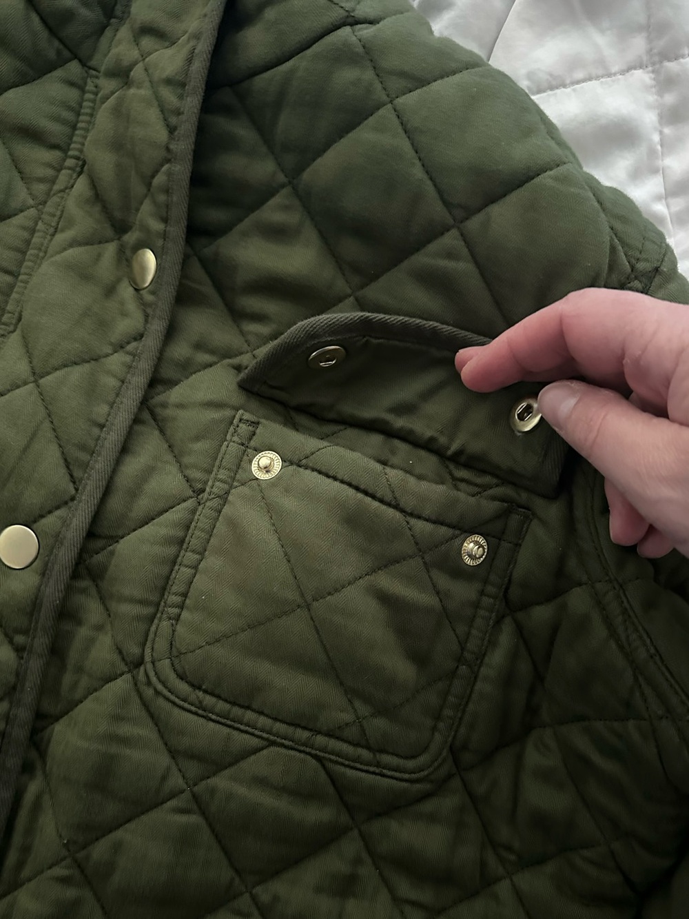 J.Crew Quilted Barn Jacket - Picture 8 of 8